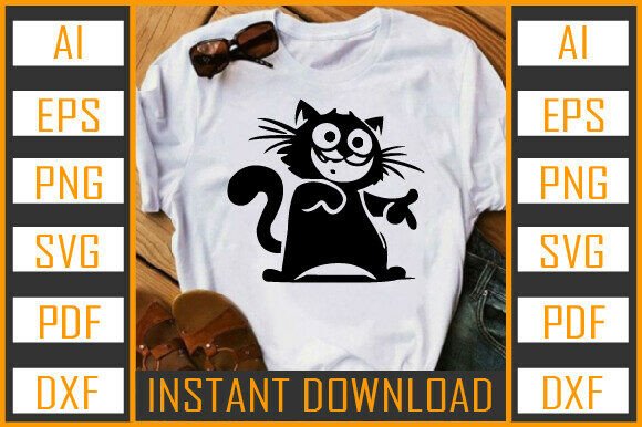 Cat Vector Silhouette 35