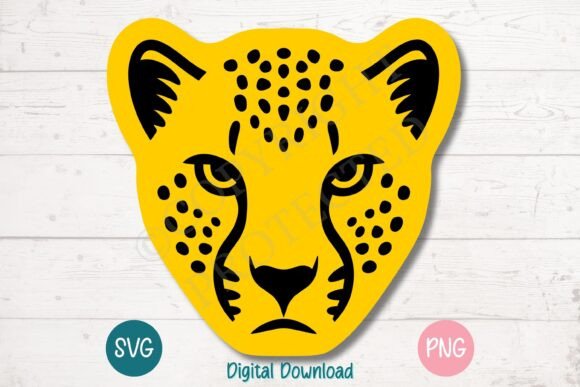 Cheetah Face SVG PNG Review