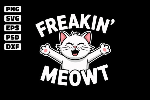 Freakin Meowt Funny Cat Ghost Halloween